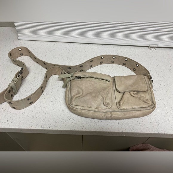 Free People Wade leather crossbody bag NWT - Picture 5 of 5